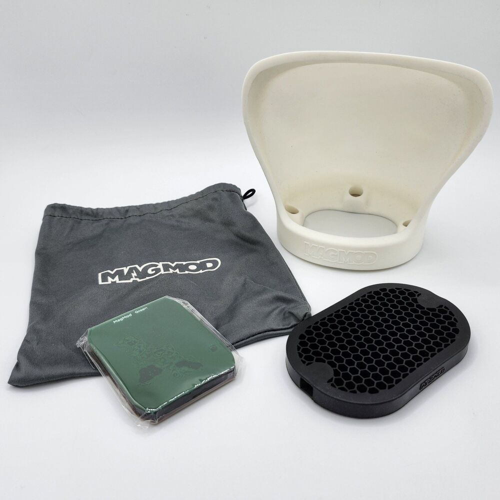 MagMod - Flash Modifier Lot (MagBounce, MagGrid, MagGels & Pouch)